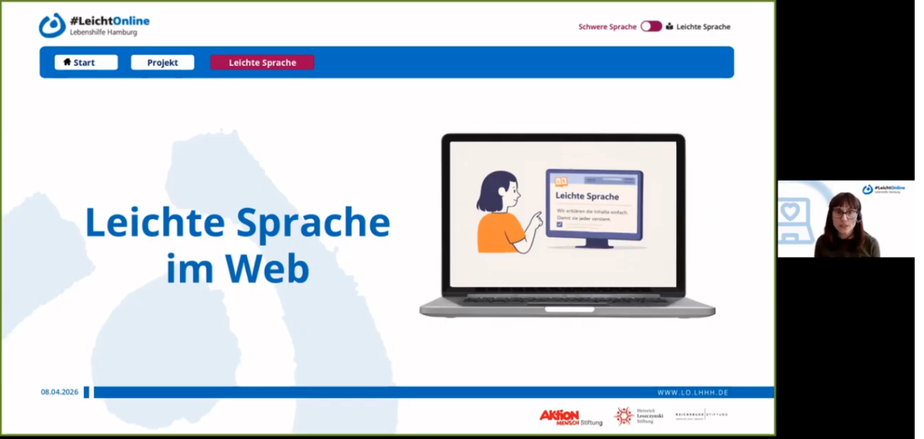 Leichte Sprache im Internet: Was ist wichtig?